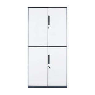 通雙節(jié)文件柜-藍(lán)白套色